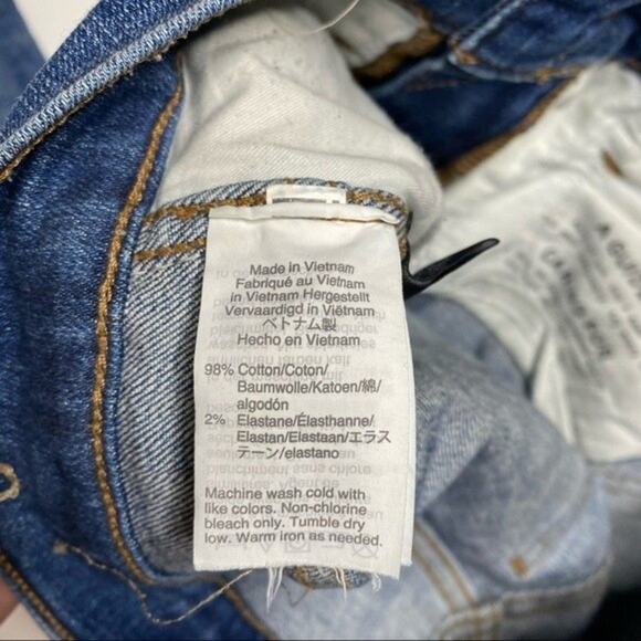 Madewell 9”‎ High Rise Skinny Jeans Rip and Repair - Picture 10 of 10